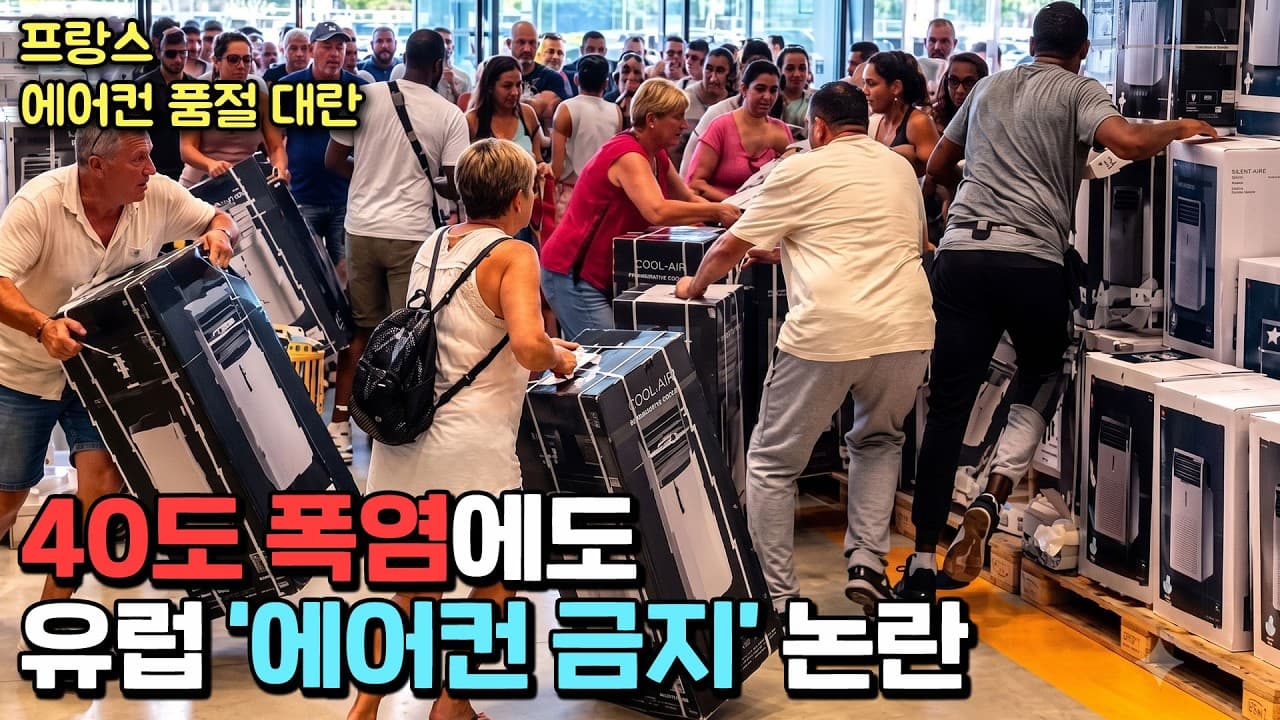 정치 논란으로 번진, 유럽의 에어컨 반대 논쟁