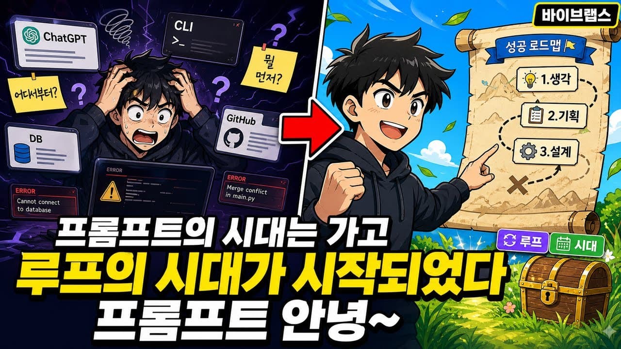 프롬프트의 시대는 가고 루프의 시대가 시작되었다 프롬프트 안녕~