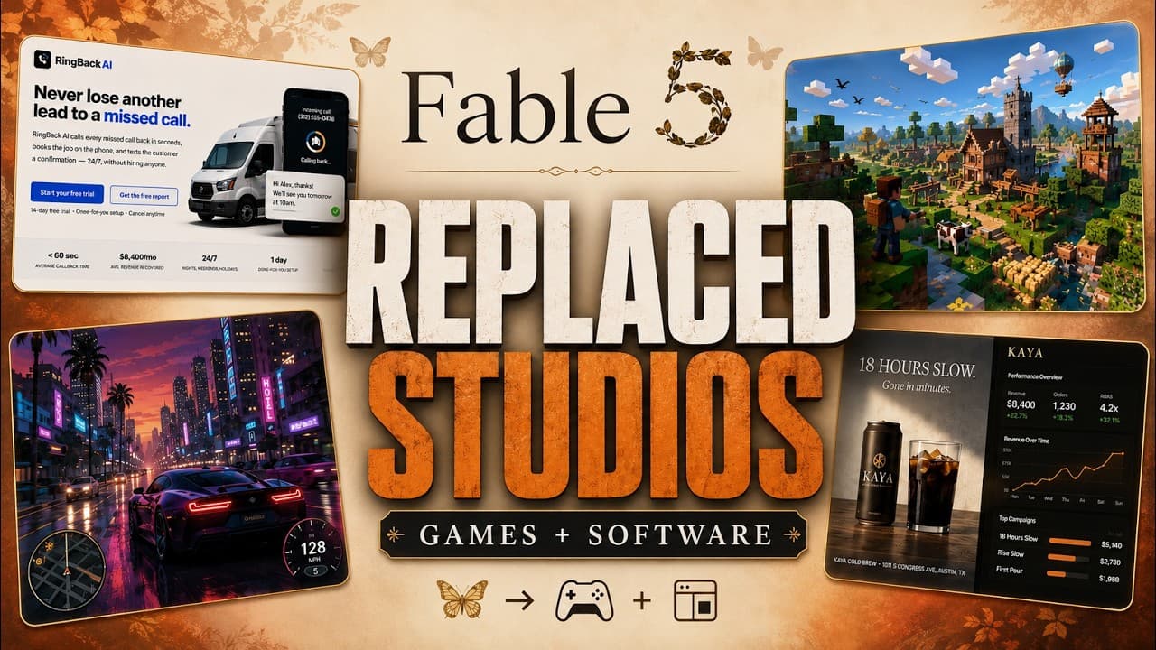 $100M AI Companies Are Officially Cooked (Fable 5)