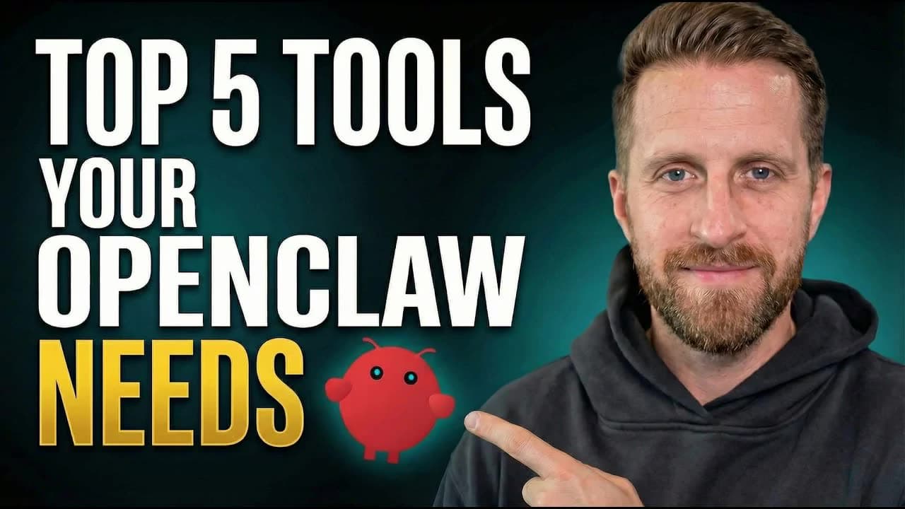 Stop Sleeping on These 5 Free OpenClaw Tools