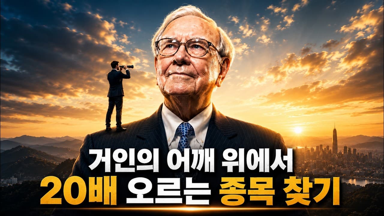 투자 거장 활용해서 20배 오르는 종목 찾는 법