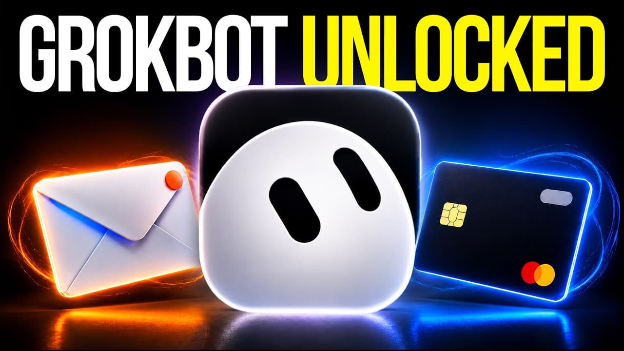 I Gave GrokBot Its Own Email and Credit Card (It Actually Worked)