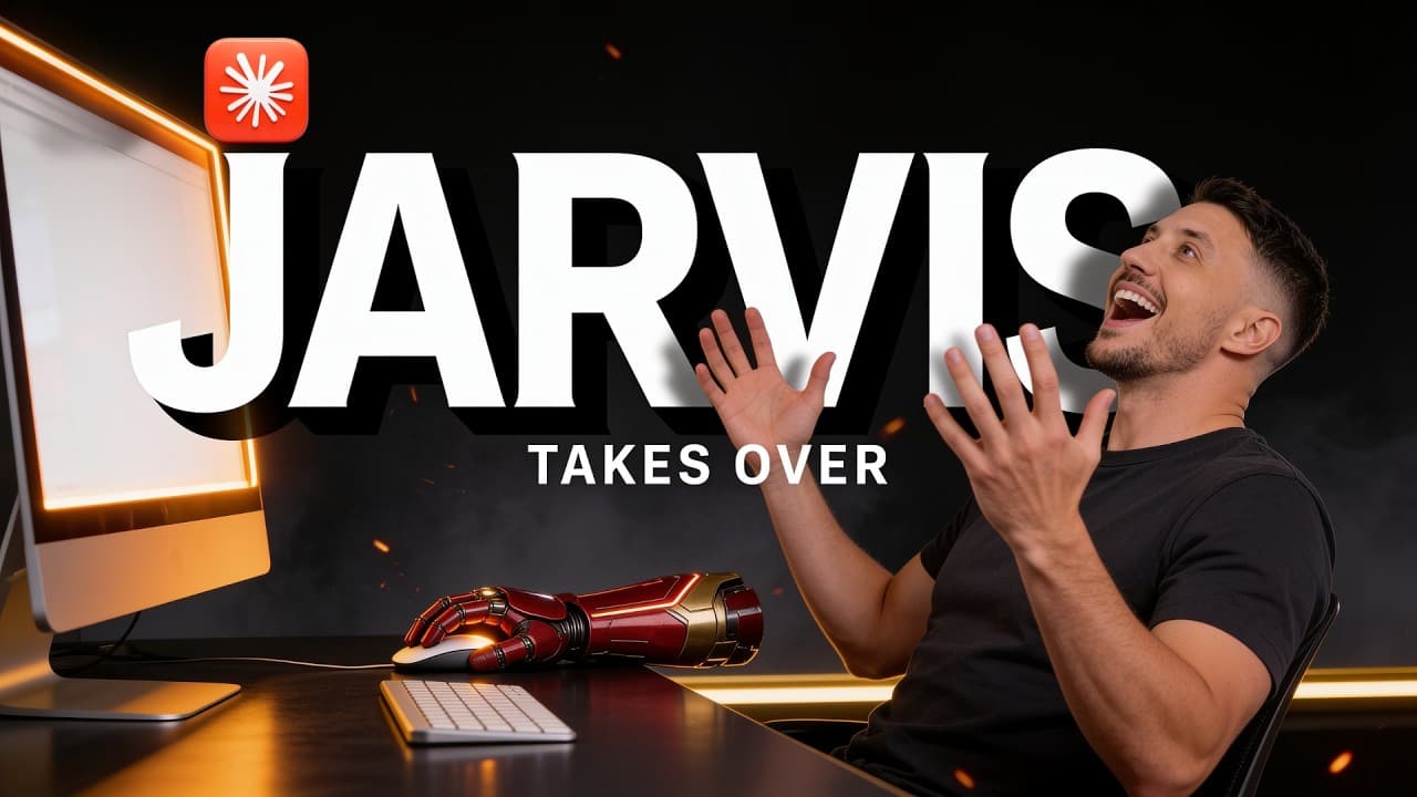 I Gave JARVIS Full Control of My Computer (INSANE Results!)