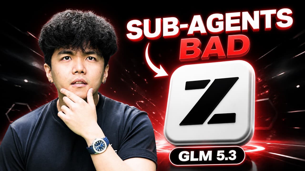 GLM 5.3 Review (Don''t Use Subagents on ZCode)