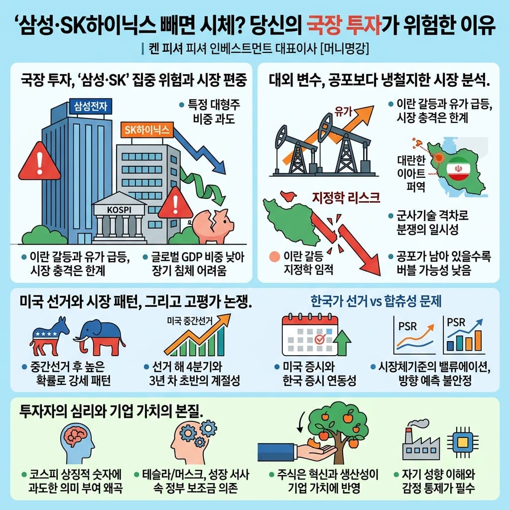 삼성·SK하이닉스 빼면 시체? 당신의 국장 투자가 위험한 이유 내용을 설명하는 본문 이미지