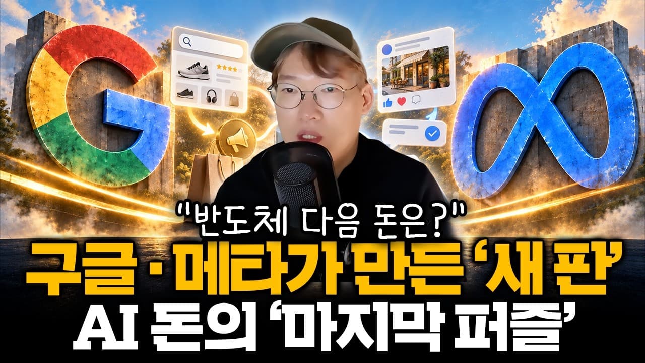 AI 돈 버는 게임이 시작됐다" 구글 · 메타가 준비한 ''개인 AI 에이전트''의 돈 버는 구조 #google #meta