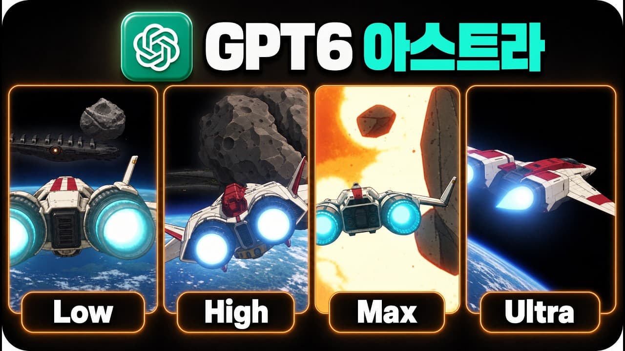 GPT6 아스트라 영상제작 어떤 레벨이 제일 좋을까?