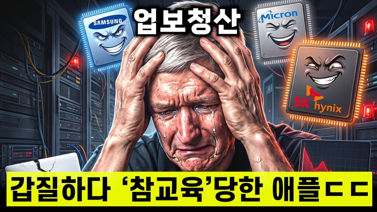 애플이 오열하는데 쌤통이라는 진짜 이유