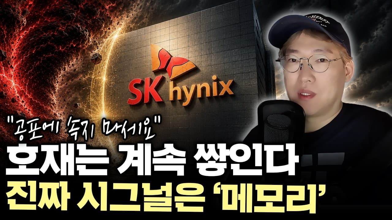하이닉스, 변동성에 속으면 안 됩니다" D램·HBM 공급부족이 만든 메모리 슈퍼사이클 #SK하이닉스 #hbm