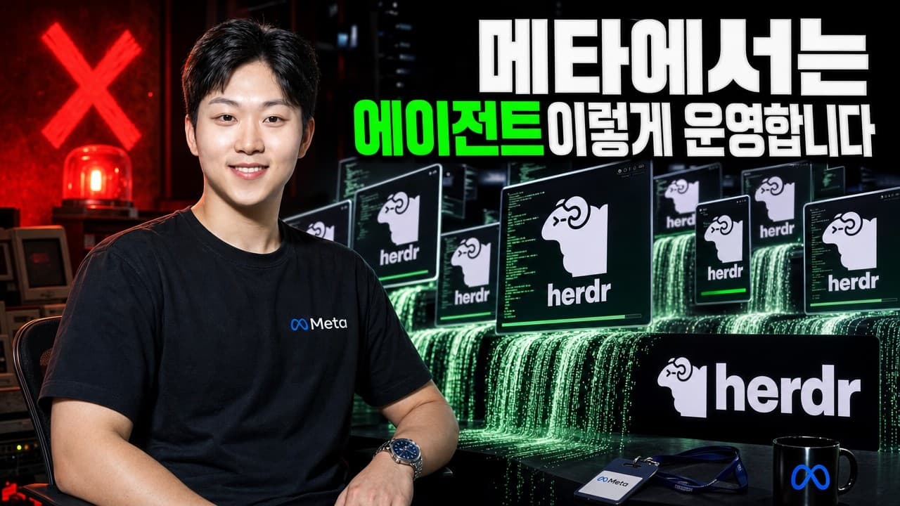 에이전트 시대의 터미널 Herdr