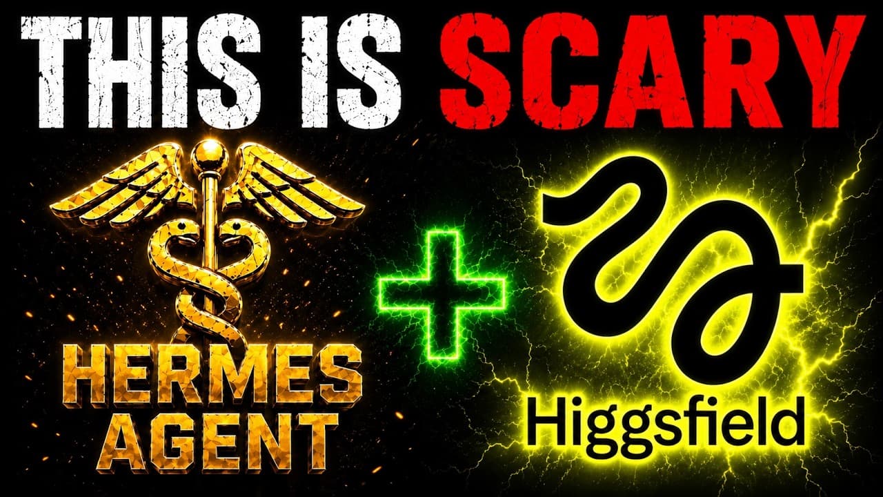 Hermes Agent + Higgsfield Just Changed AI Video Forever!