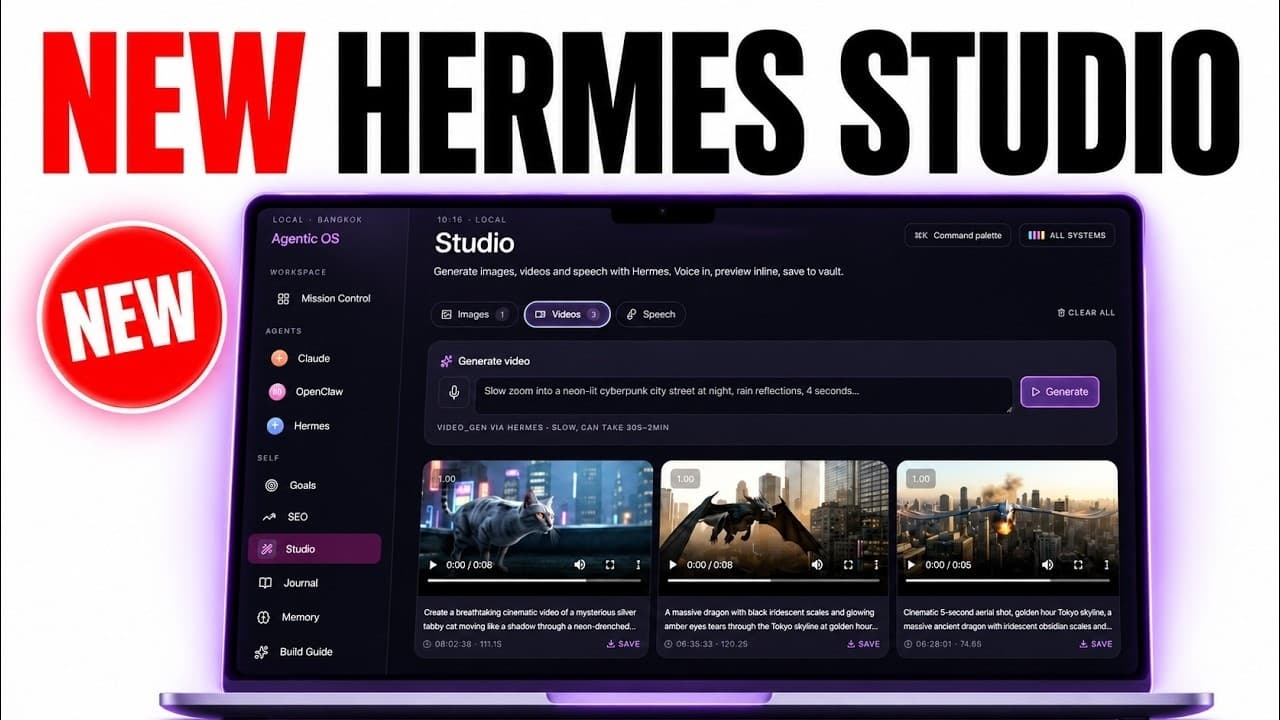 Hermes Agent OS Just Changed AI Agents Forever!