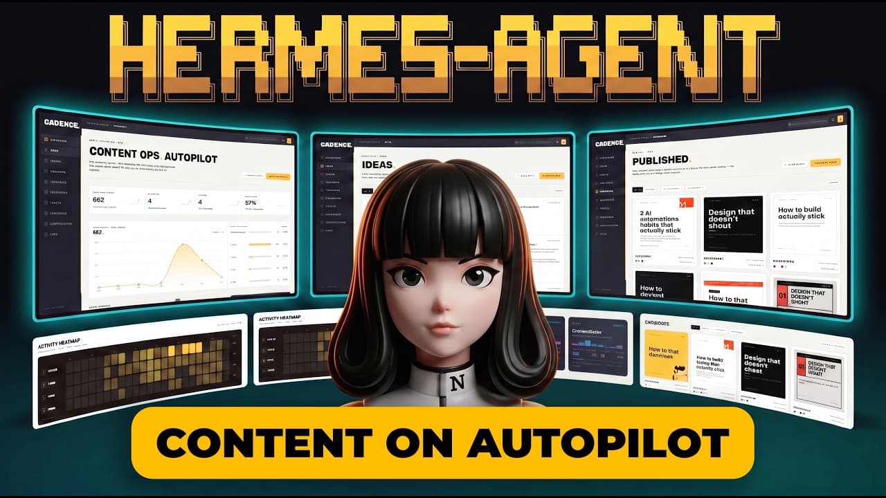 I Built an AI Content Studio with 5 Hermes Agents (Step-by-Step Guide)