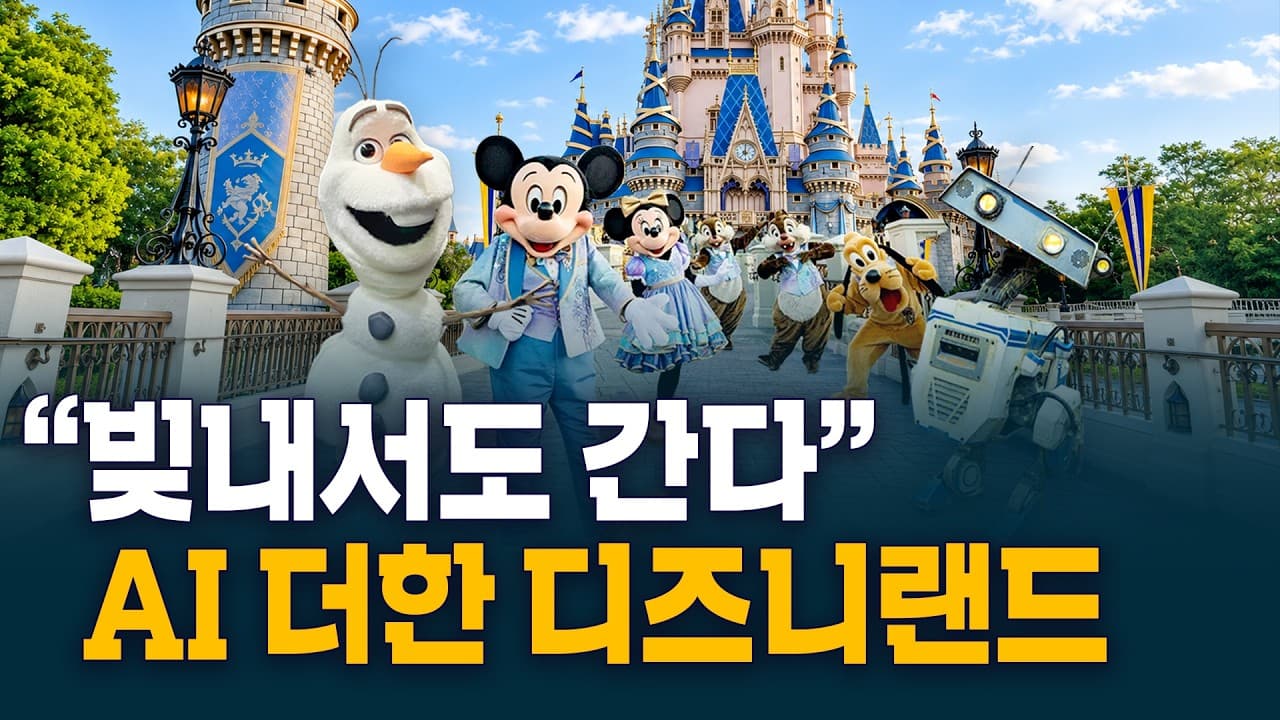 아이들 없어도 돈 버는 만화왕국 디즈니
