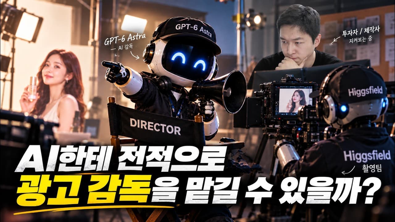 GPT-6 Astra가 감독이라면? AI로 광고 영상 만들기(with Higgsfield)