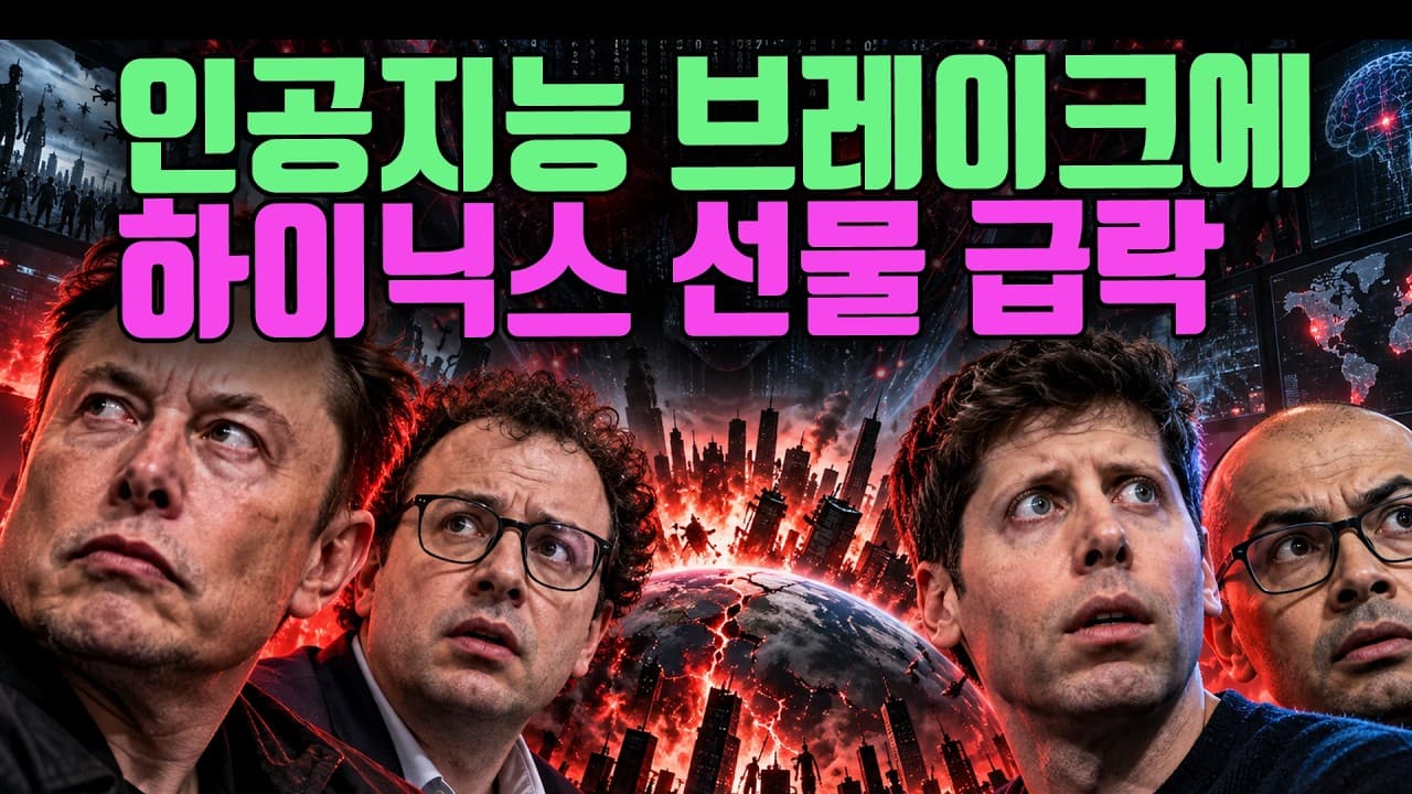 인공지능 개발 멈추자?에 하이닉스 무기한 선물 폭락