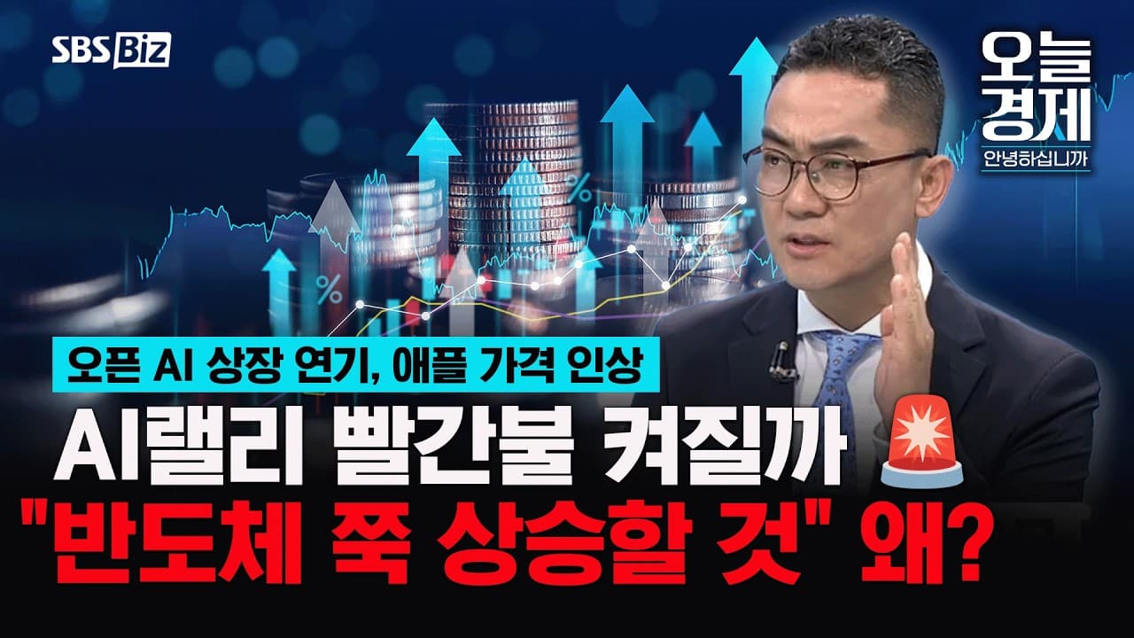 AI 랠리 빨간불 켜질까? 반도체 상승 변함없어" 이유 2가지 #이춘광 #삼성전자 #SK하이닉스 #마이크론 #빅테크 #AI #주식투자 #미국주식 #투자전략