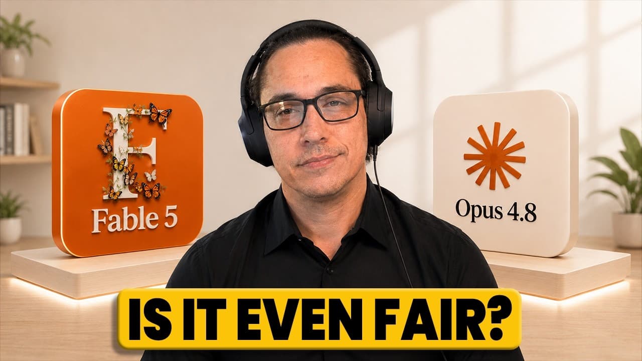 I Made Claude Fable 5 & Opus 4.8 Build the Same 3 App Artifacts