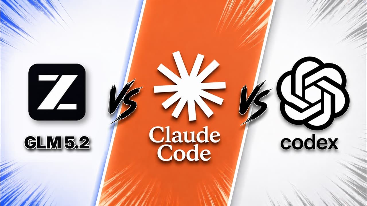 I Tested GLM 5.2 vs Opus 4.8 vs GPT 5.5