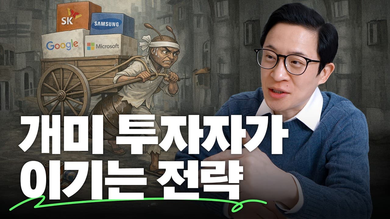 🐜개미 투자자가 유리한 이유? 개미들의 핵심 주식 투자 전략! (이란발 혼란 대처법) 영상 미리보기 썸네일