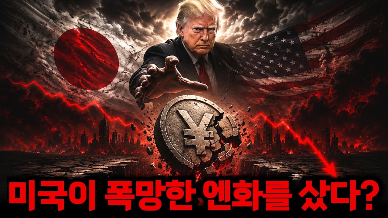 미국이 일본 엔화를 사줬다고? 일본이 미국에 SOS 친 진짜 이유