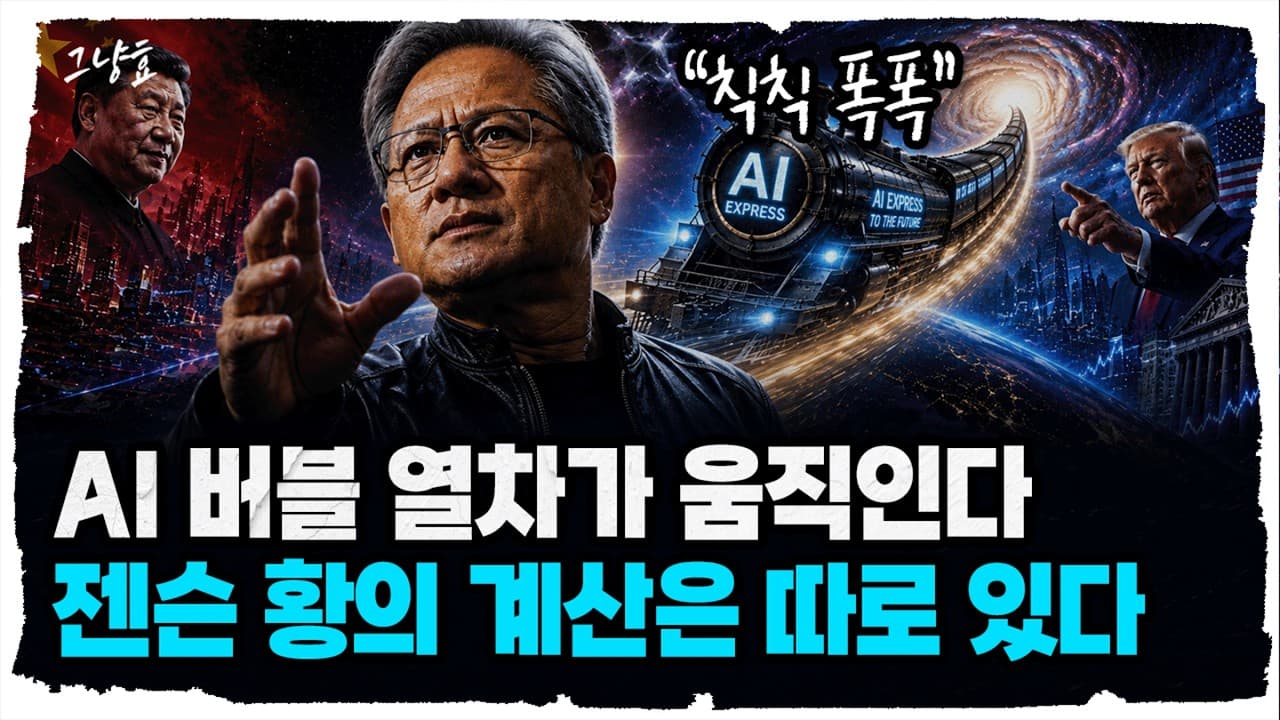 금융공학 전공자도 놀라 자빠졌다" 돈 떨어져 AI 끝난다는 걱정은 끝났습니다. 블랙록·골드만까지 끌어들인 젠슨 황의 다음 수