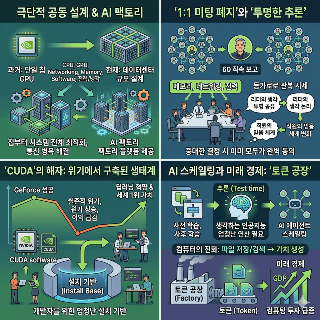 Jensen Huang: NVIDIA - The $4 Trillion Company & the AI Revolution 내용을 설명하는 본문 이미지
