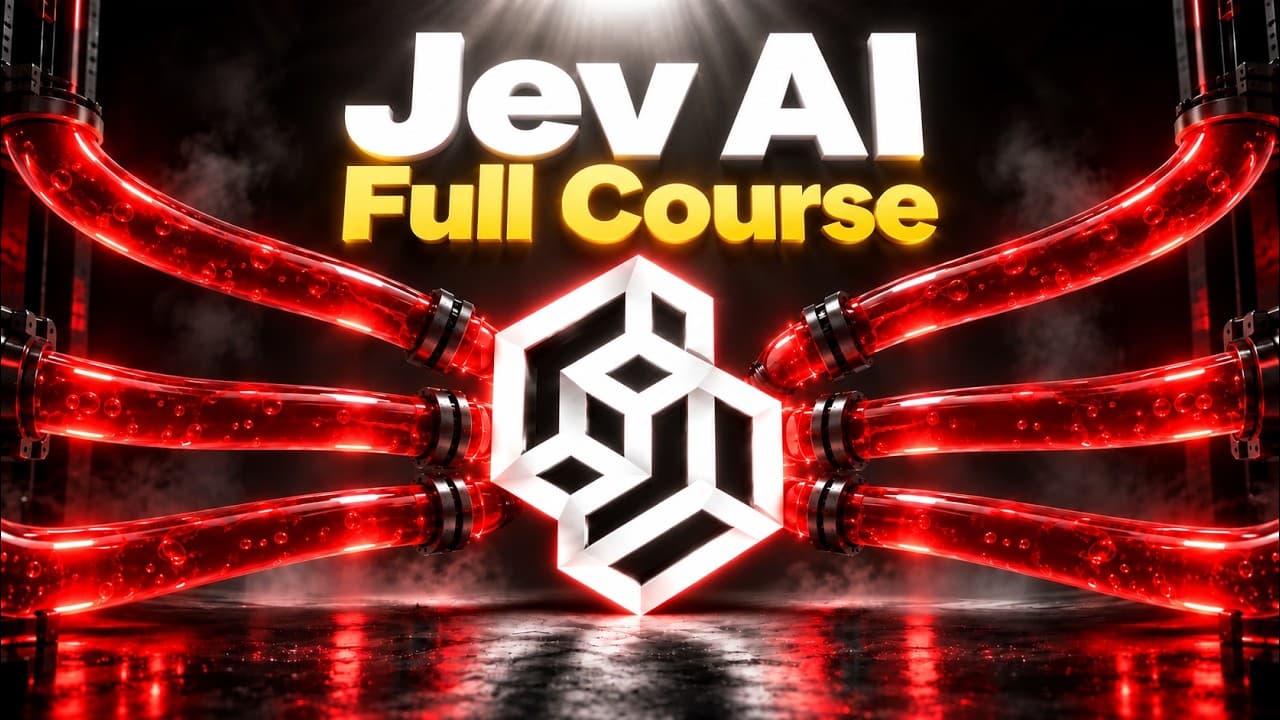Jev AI Full COURSE 1 HOUR (Build & Automate Anything)