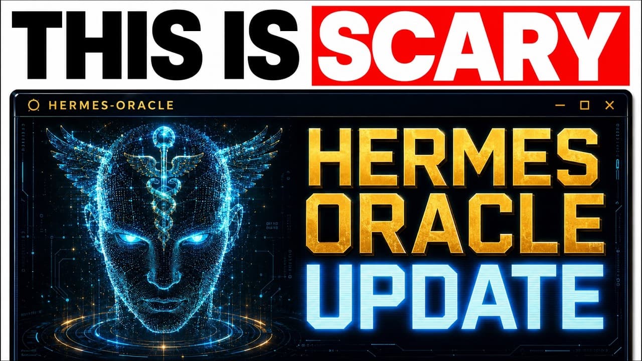Hermes Agent Oracle is INSANE!