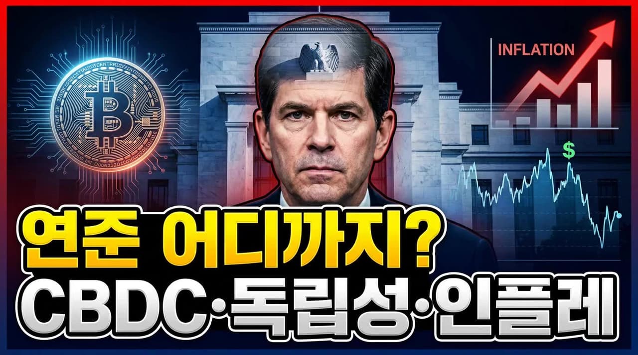 차기 연준의장 케빈 워시 - CBDC·연준 독립성·인플레이션 진단