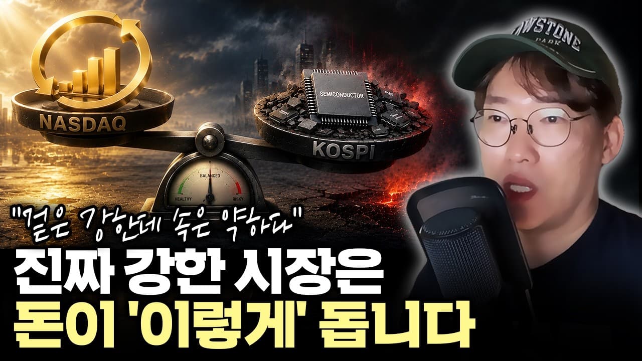 미국은 순환매, 한국은 반도체 쏠림" 코스피가 더 가려면 나와야 할 ''이 신호