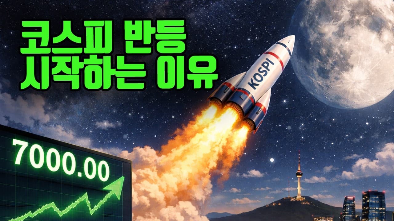 코스피 반등 시작하는 이유!