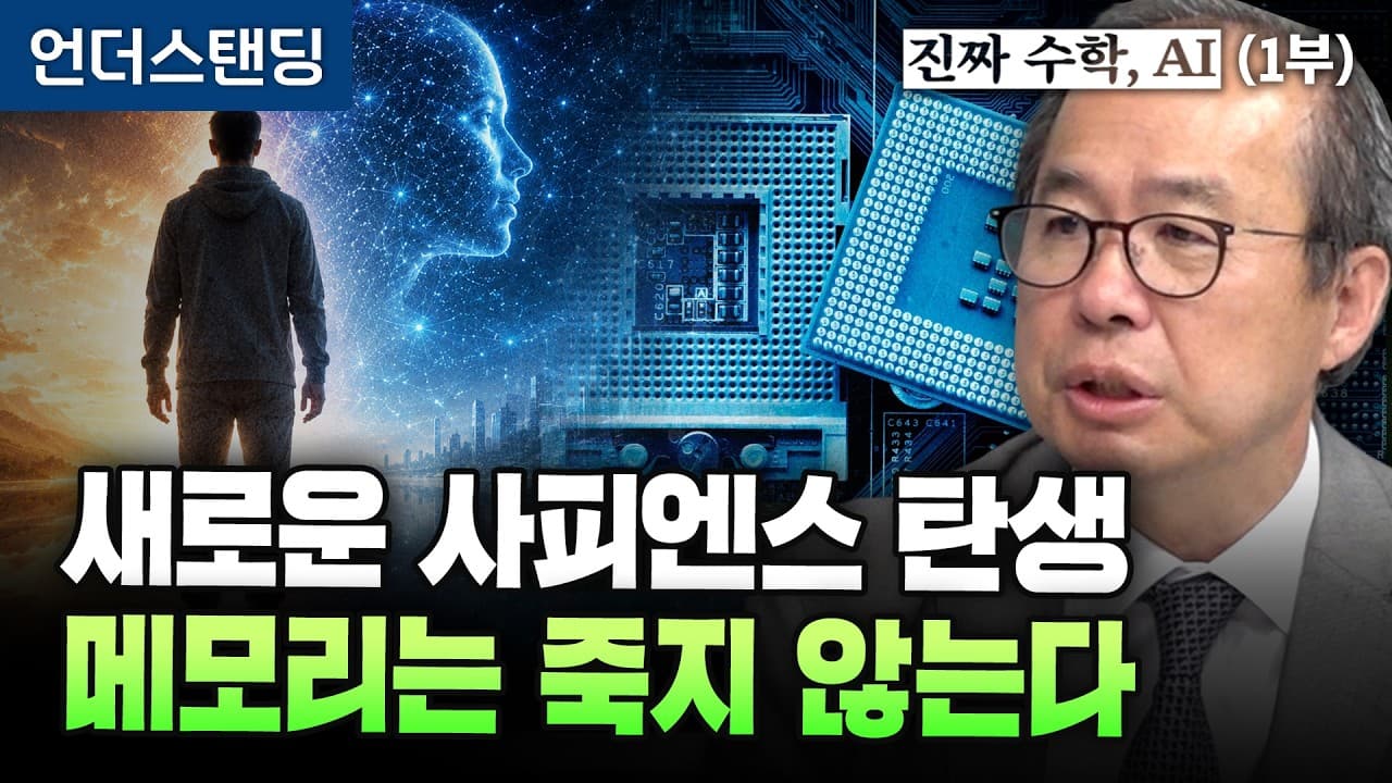 [진짜 수학,AI 5편] (1부) 새로운 사피엔스 탄생 메모리는 죽지 않는다 (KAIST 전자및전기공학부 김정호 교수)