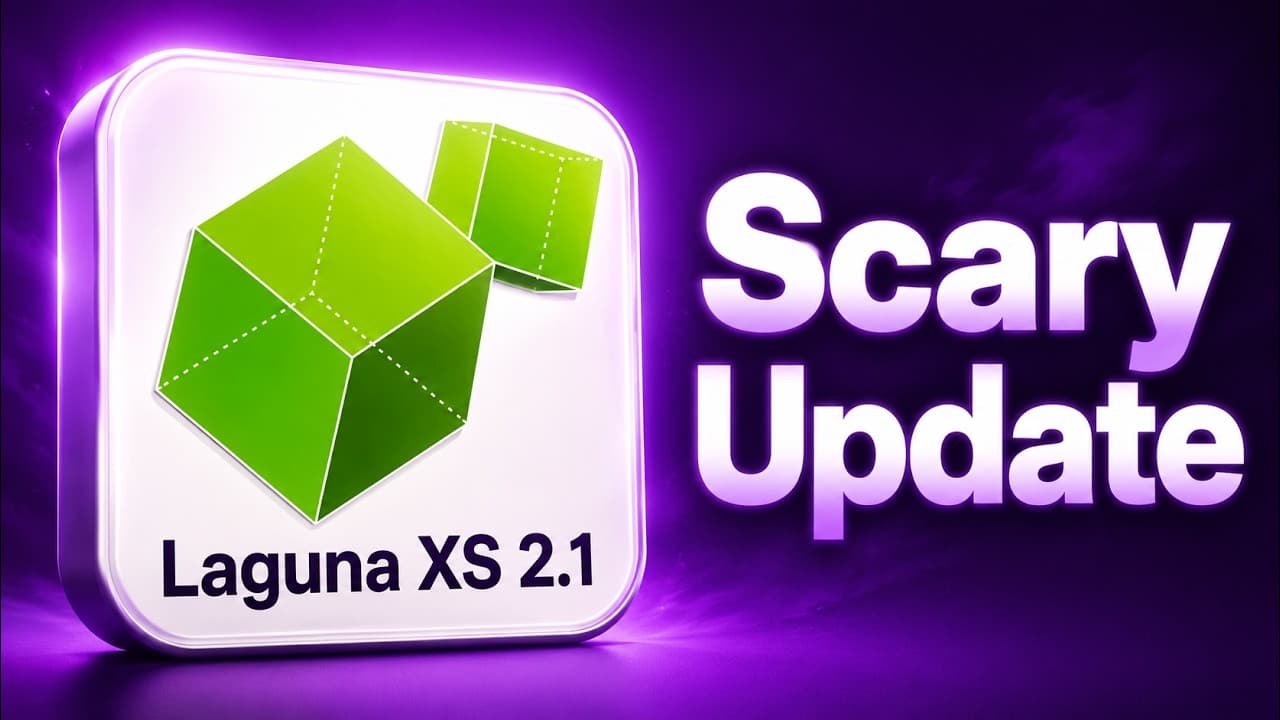 Laguna XS 2.1: New FREE + Opensource Local AI!