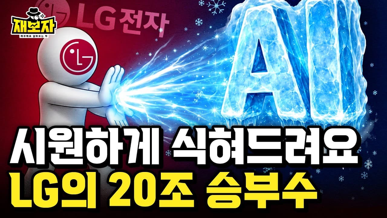 가전의 LG가 AI 시대 ''냉각'' 대장주로 탈바꿈한 이유ㅣ재보자