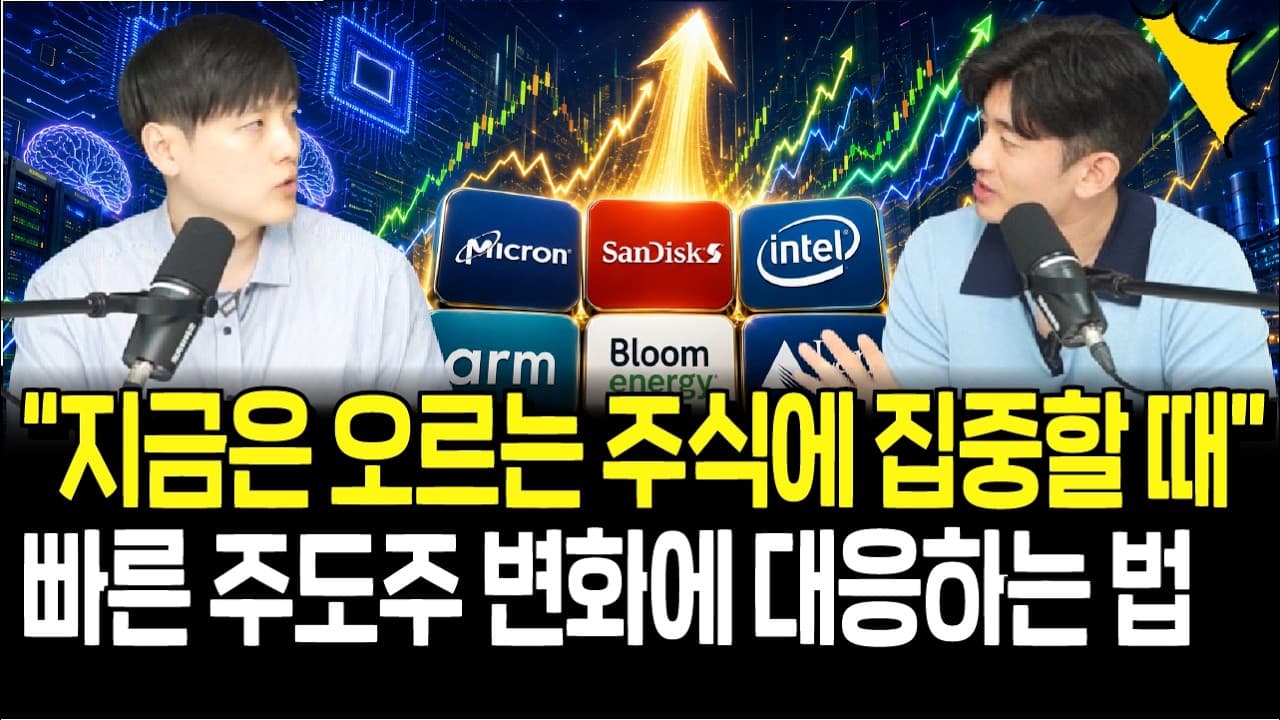 🎬 급등 급락 반복하는 증시, 혼란 속에서도 주도주 흐름 놓치지 않는 투자법