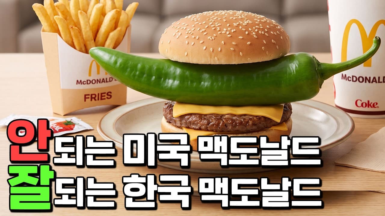 햄버거가 미국에서 망하고, 한국에서 잘되는 이유
