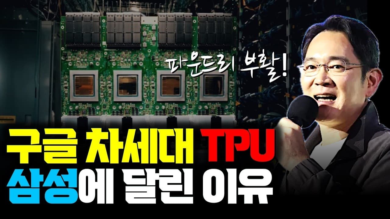 구글 TPU에 삼성 2nm? 삼성 파운드리 본격 부활의 핵심은 칩렛, 메모리 인터페이스