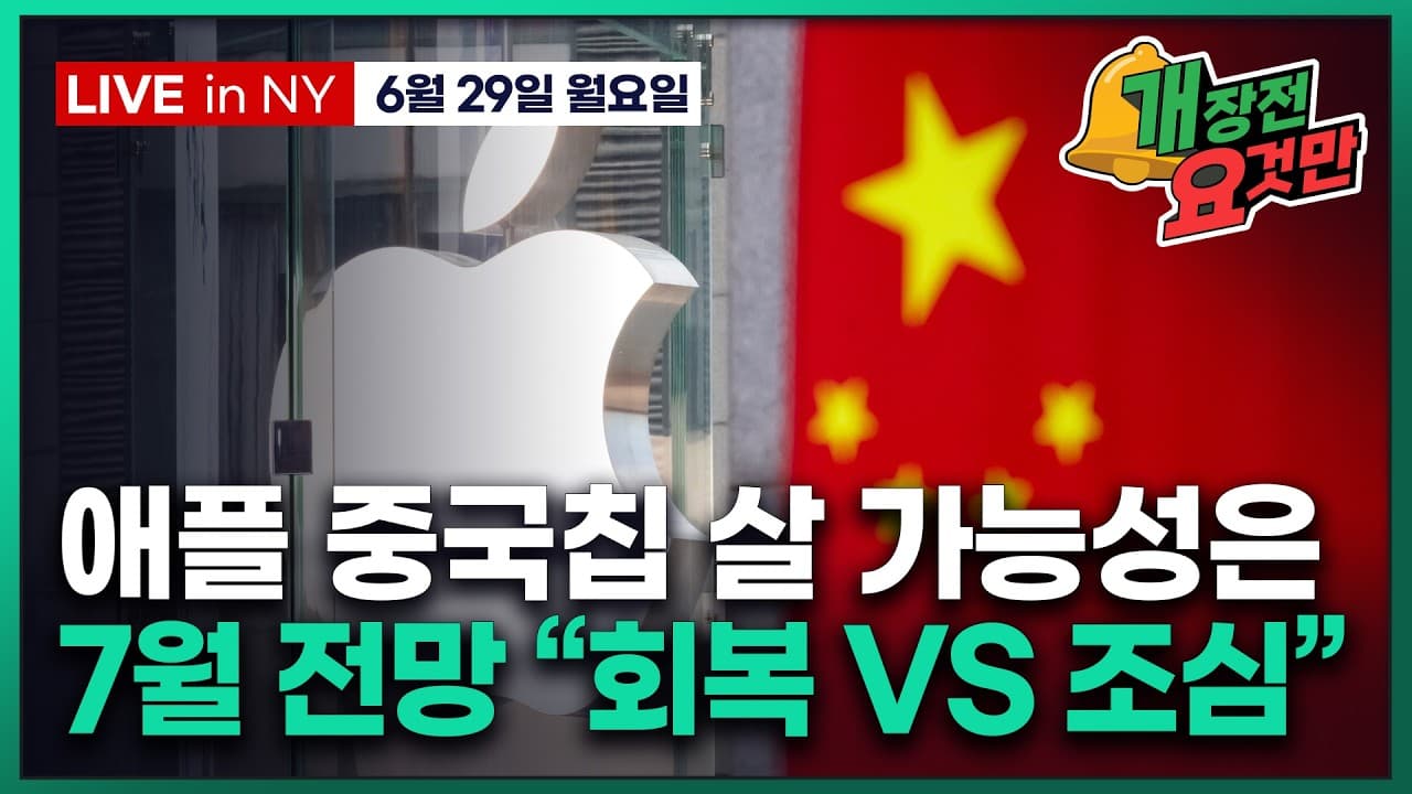[빈난새의 개장전요것만-6월29일] 미 소비자, 메모리3사 담합 소송