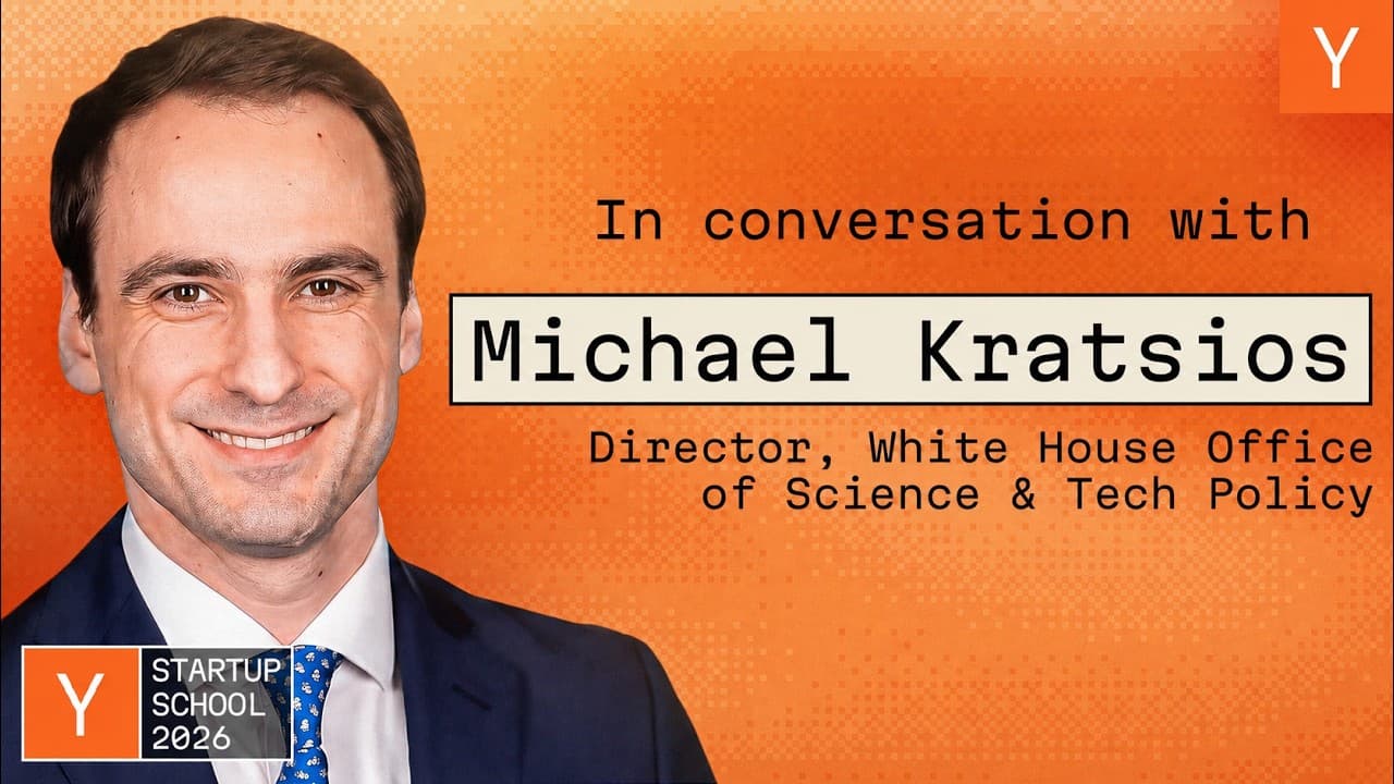 Michael Kratsios: Inside the White House''s AI Strategy