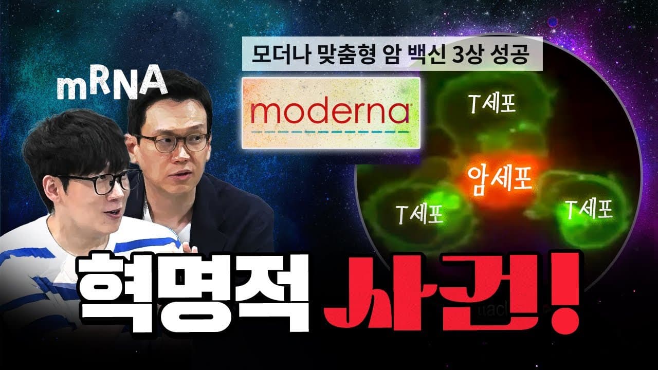 모더나 주가 폭등하게 한 암치료제! (가장 쉬운 설명) [코너별 다시보기 - 0824]
