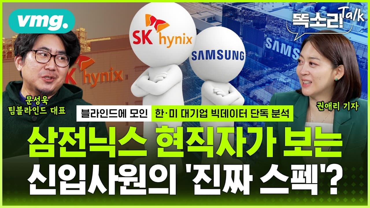 삼성전자·SK하이닉스 현직자들이 원하는 신입의 ''진짜 스펙''.. ''퇴사 트리거''까지 데이터로 해부