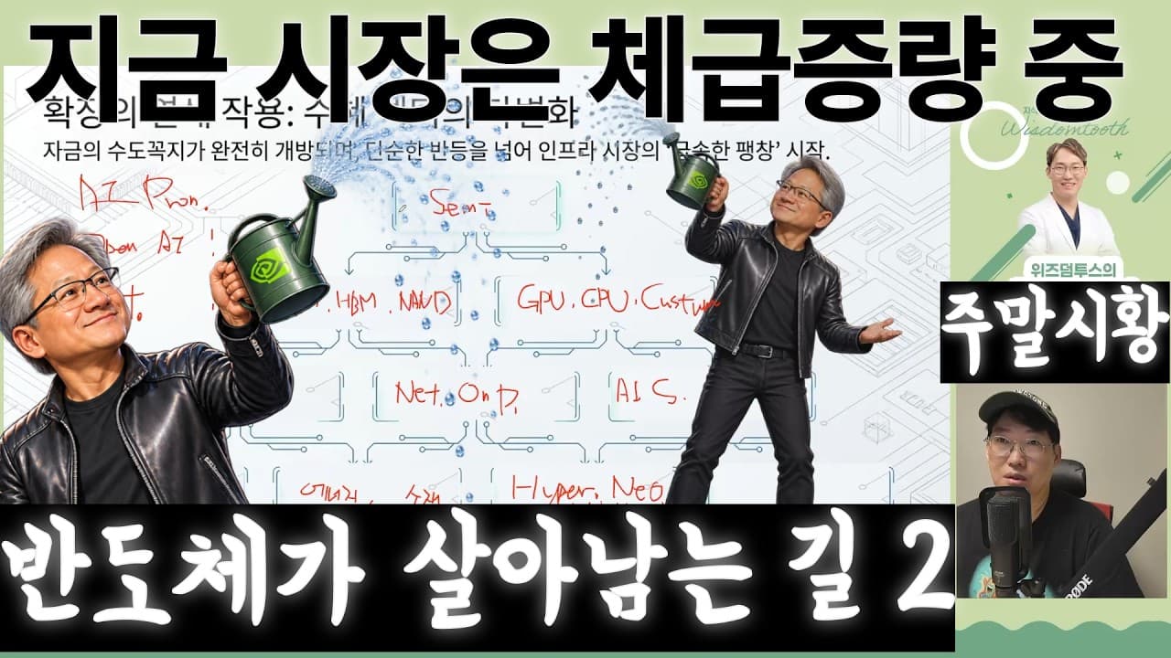 [주말시황] 엔비디아가 판돈을 올린 AI 인프라 시장의 낙수효과
