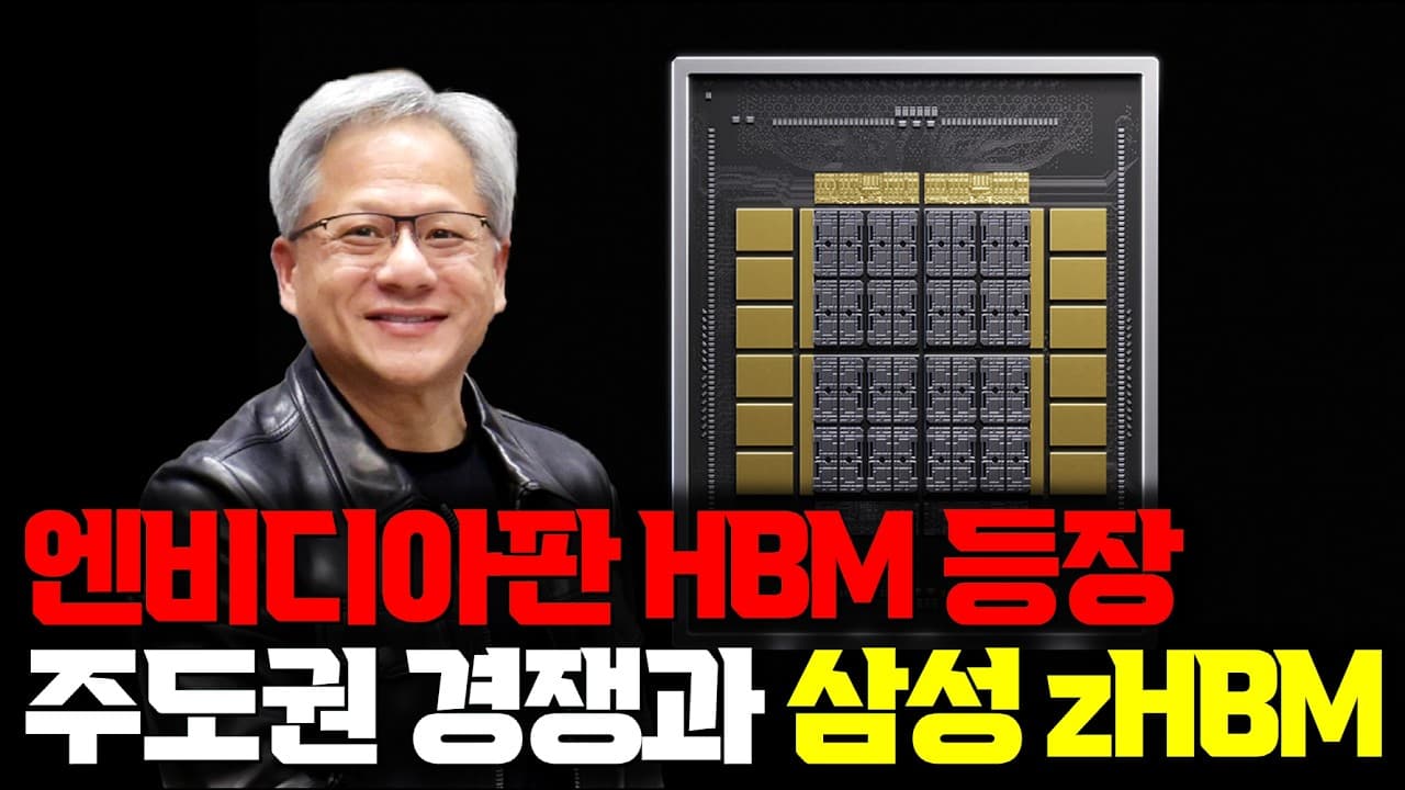NVIDIA HBM 등장, 삼성 zHBM 상세 스펙 공개 3일 후... GPU 못 팔아도 ASIC/XPU 엔비디아 남는 이유