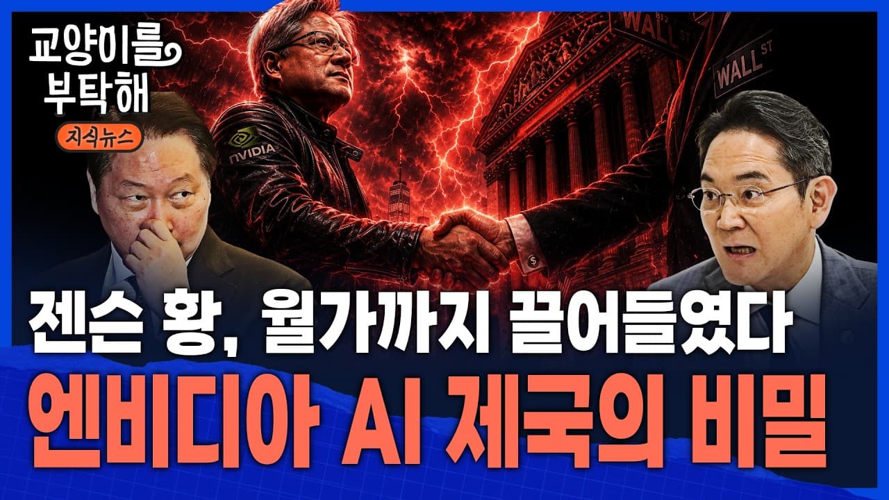 [이슈 리프레임] "칩으로 담보대출ㄱㄱ" 젠슨 황, 월가까지 끌어들였다...엔비디아 AI 대제국의 비밀 / 교양이를 부탁해