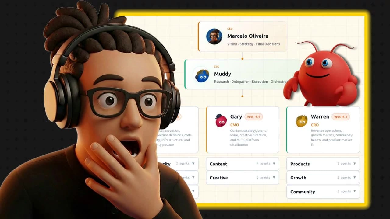 I have 25 AI Agents working 24/7 with Openclaw