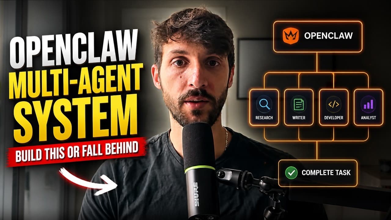 Openclaw Multi-Agent Workforce: Build This or Fall Behind