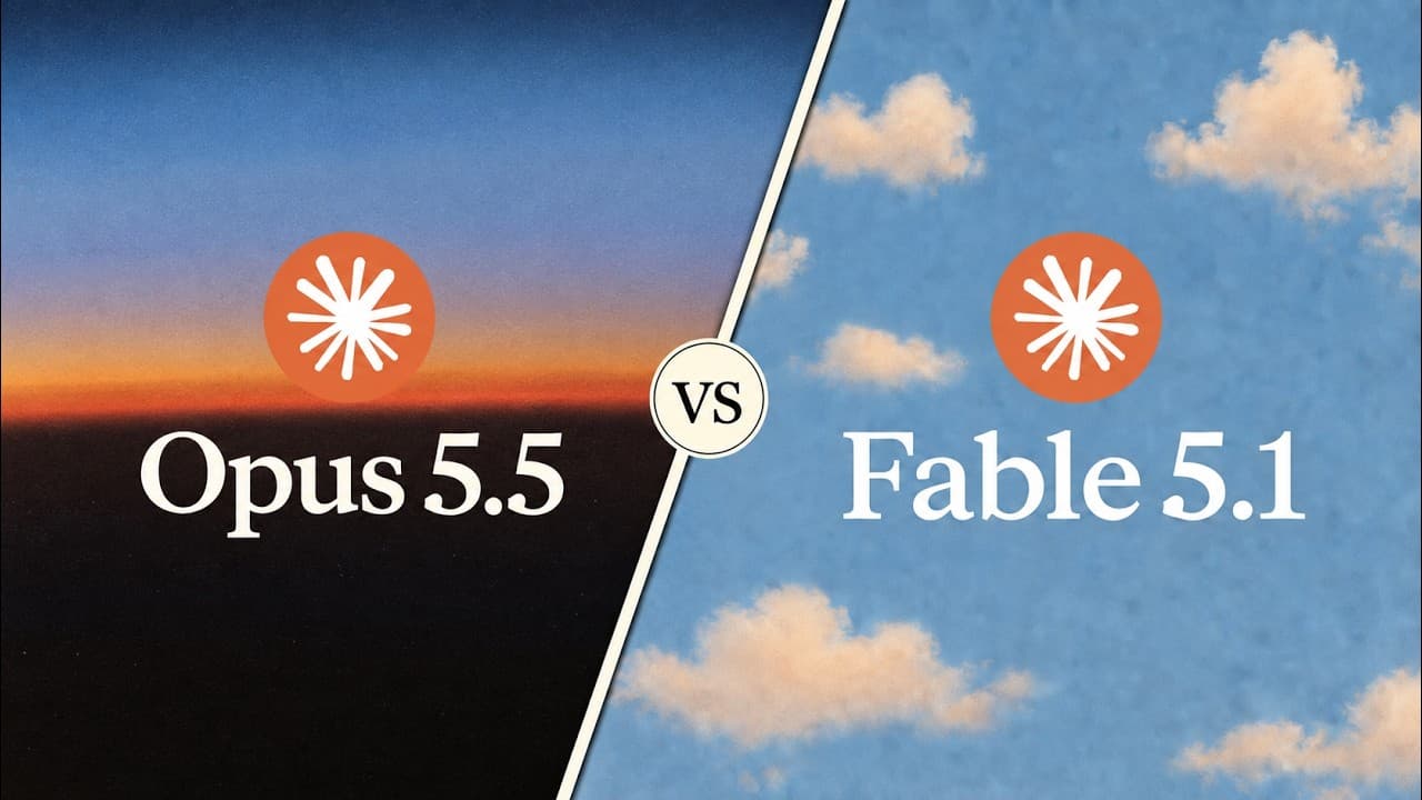 I Tested Opus 5.5 vs Fable 5.1 on 7 Real Use Cases (Not Even Close)