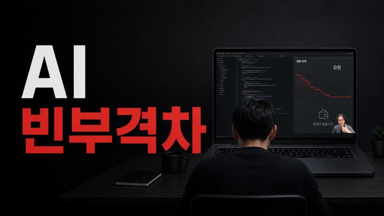 AI로 전재산을 날리는 사람들과 시간이 무한해진 사람들