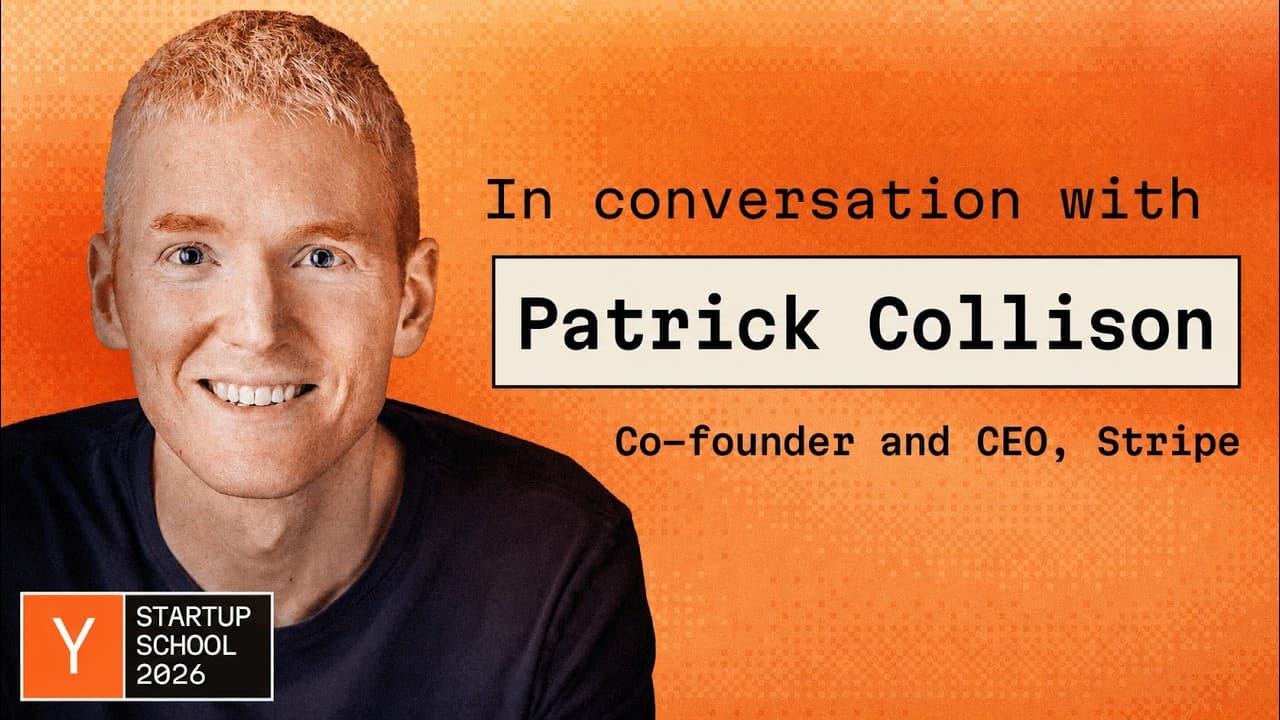 Patrick Collison: Is AI Breaking the Lean Startup Playbook?